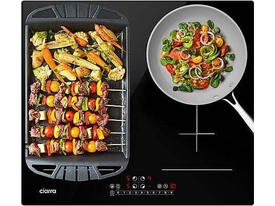 CIARRA CBBIH4BFF Induktionskochfeld (590 mm breit, 4 Kochfelder)