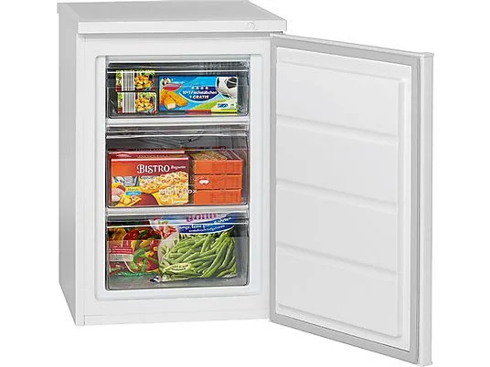 BOMANN GS 2186.1 WEISS 56CM 85L Gefrierschrank (E, 845 mm hoch)