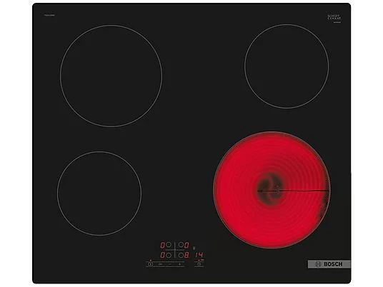 BOSCH PKE611BB2E Electric hob (592 mm breit, 4 Kochfelder)