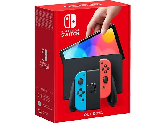NINTENDO Switch (OLED-Modell) Neon-Rot/Neon-Blau