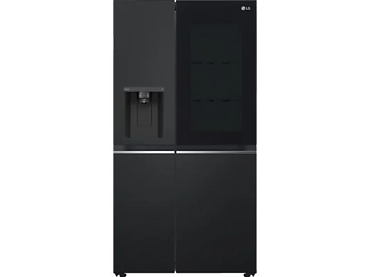 LG GSGV81EPLL InstaView®, Side-by-Side (635 l, E, 1790 mm hoch, Essence Matte Black)