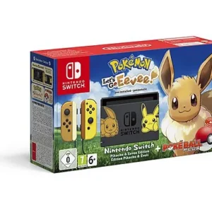 NINTENDO 2500566 SWITCH+POKEMON-LET S GO EVOLI! BUNDLE
