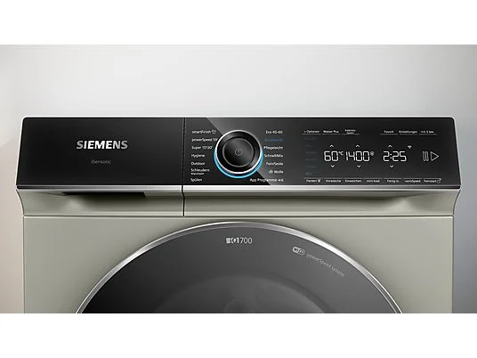 SIEMENS WG44B20X40 iQ700 Waschmaschine (9 kg, 1257 U/Min., A) – Bild 2