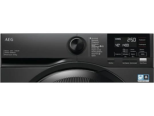 AEG LWR7S65690 Serie 7000 mit ProSteam®-Technologie Waschtrockner (9 kg / 5 kg, 1600 U/Min.) – Bild 2