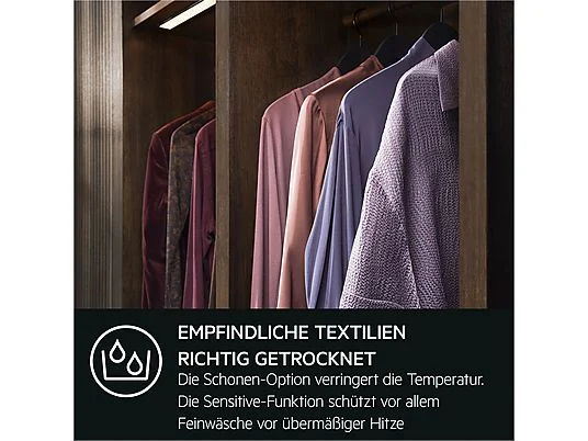 AEG TR7T65685 Wärmepumpentrockner 7000 (8,0 kg, Weiß) – Bild 3