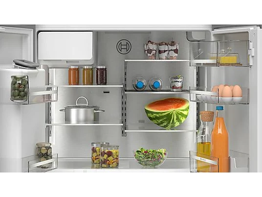 BOSCH BOS1715126186666 Serie 6 Side-by-Side Kühlkombinationen (E, 183 cm hoch, Grey) – Bild 3