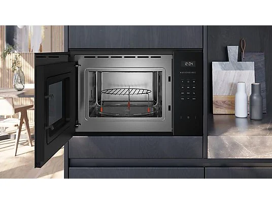 SIEMENS BE555LMB1, Mikrowelle (900 Watt, Grillfunktion) – Bild 4