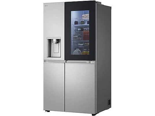 LG GSXE91MBAD InstaView Door-in-Door®, Side-by-Side (628 l, D, 1790 mm hoch, Metal Sorbet) – Bild 4