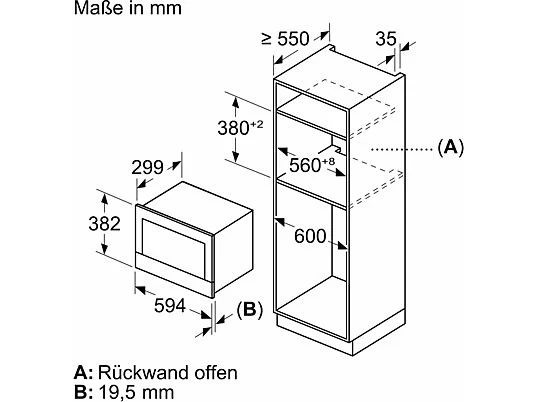 BOSCH BFR7221B1, Mikrowelle (900 Watt) – Bild 5