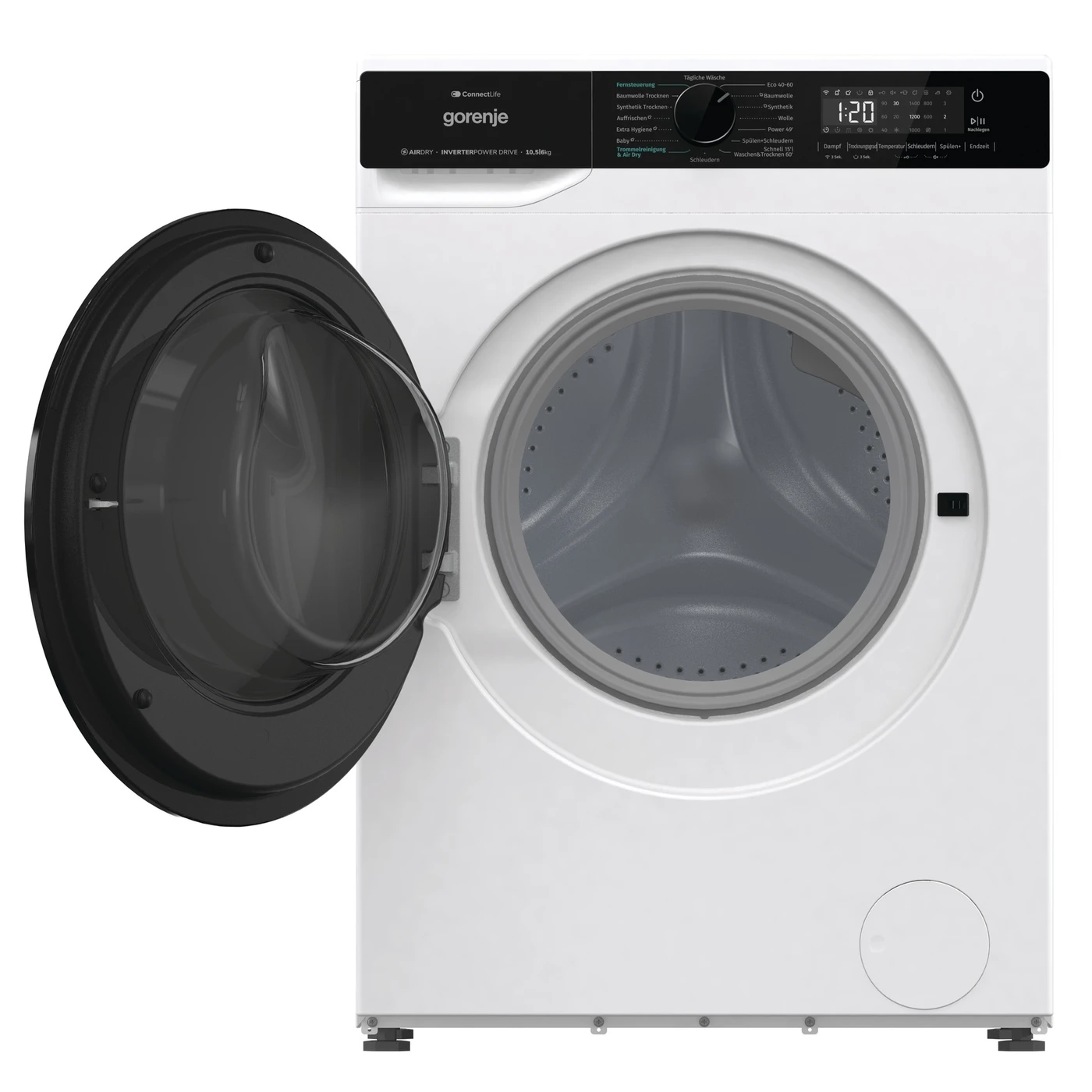 Gorenje WD2PA1X64ADW Waschtrockner, Connect Life, 16 Programme, 10,5 KG, 54 Liter, 1400 U/min – Bild 5
