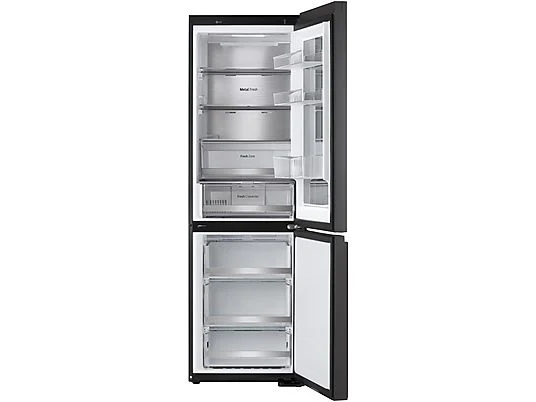 LG GBG5160CEV InstaView® Kühlgefrierkombination (C, 349 l, 1860 mm hoch, Essence Black Steel ) – Bild 5