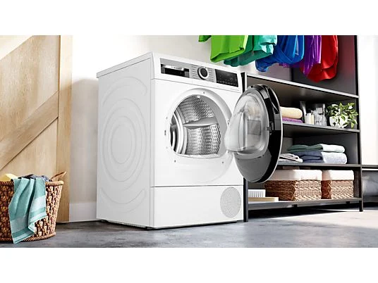 BOSCH WQG 235 D 00 Wärmepumpentrockner (8,0 kg, Weiß) – Bild 6