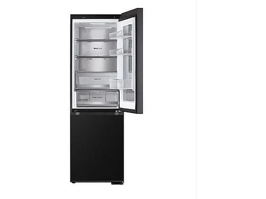 LG GBG5160CEV InstaView® Kühlgefrierkombination (C, 349 l, 1860 mm hoch, Essence Black Steel ) – Bild 6