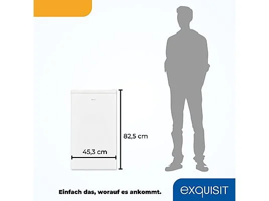 EXQUISIT GS5111-330E Gefrierschrank (E, 825 mm hoch) – Bild 6