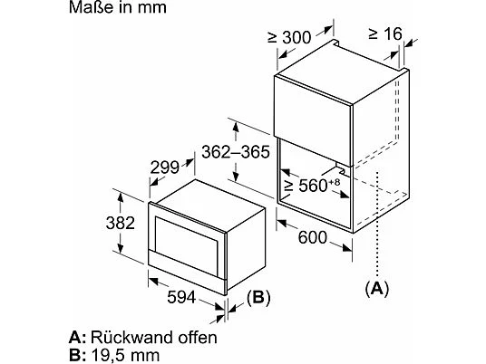 BOSCH BFR7221B1, Mikrowelle (900 Watt) – Bild 6