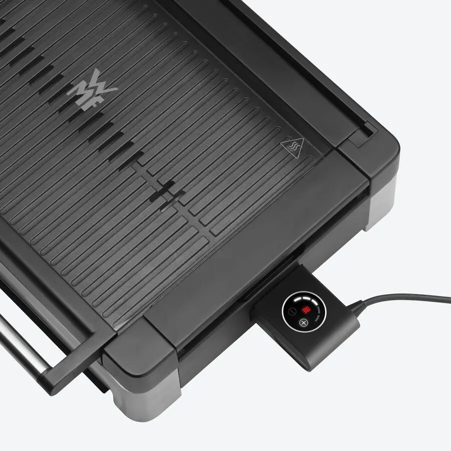 WMF-Glasdeckel-Tischgrill: Verhindert Fettspritzer, reduziert Gerüche, erzielt supersaftige Grillergebnisse – Bild 7