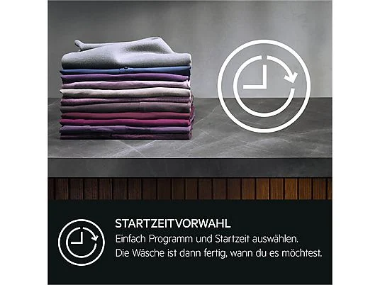 AEG LWR7S65690 Serie 7000 mit ProSteam®-Technologie Waschtrockner (9 kg / 5 kg, 1600 U/Min.) – Bild 7