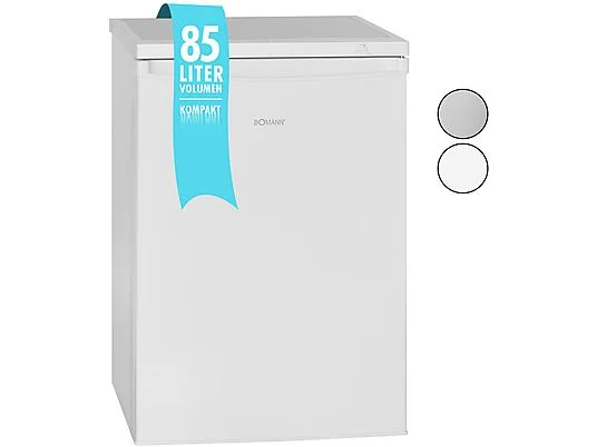 BOMANN GS 2186.1 WEISS 56CM 85L Gefrierschrank (E, 845 mm hoch) – Bild 7