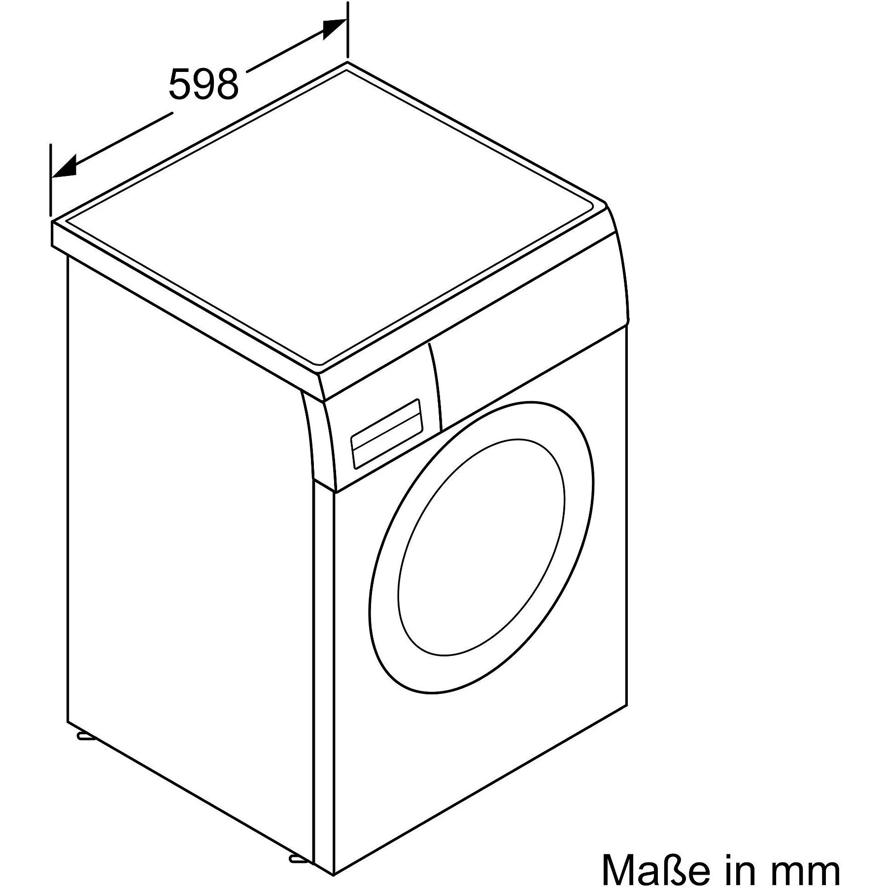SIEMENS WU14UT22 iQ500 Waschmaschine (9 kg, 1400 U/Min., A) – Bild 8