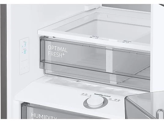 SAMSUNG RL38C7B5BS9 Bespoke Kühlgefrierkombination (B, 387 l, 2030 mm hoch, Edelstahl Look) – Bild 8