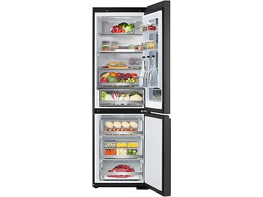 LG GBG5160CEV InstaView® Kühlgefrierkombination (C, 349 l, 1860 mm hoch, Essence Black Steel ) – Bild 8