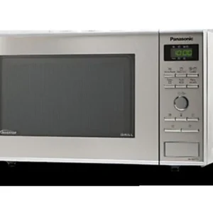 PANASONIC NN-GD 37 HSGTG, Mikrowelle (1000 Watt, 23 l Garraum-Volumen, Grillfunktion)