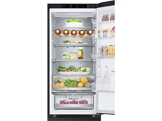 LG GBV7280BEV Serie 7 Kühlgefrierkombination (B, 387 l, 2030 mm hoch, Essence Black Steel) – Bild 9