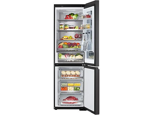 LG GBG5160CEV InstaView® Kühlgefrierkombination (C, 349 l, 1860 mm hoch, Essence Black Steel ) – Bild 9