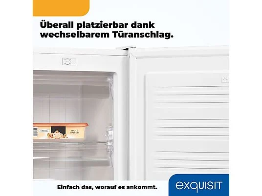 EXQUISIT GS5111-330E Gefrierschrank (E, 825 mm hoch) – Bild 9
