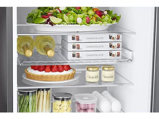 SAMSUNG RL38C7B5BS9 Bespoke Kühlgefrierkombination (B, 387 l, 2030 mm hoch, Edelstahl Look) – Bild 10