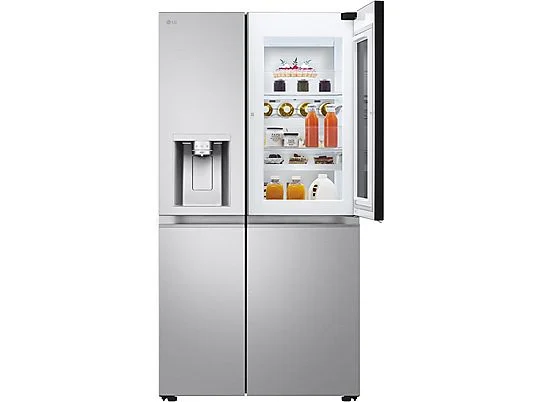 LG GSXE91MBAD InstaView Door-in-Door®, Side-by-Side (628 l, D, 1790 mm hoch, Metal Sorbet) – Bild 10