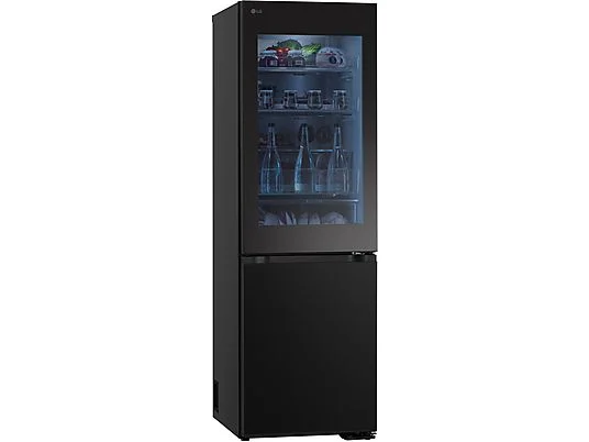 LG GBG5160CEV InstaView® Kühlgefrierkombination (C, 349 l, 1860 mm hoch, Essence Black Steel ) – Bild 10