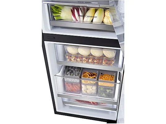 LG GBG5160CEV InstaView® Kühlgefrierkombination (C, 349 l, 1860 mm hoch, Essence Black Steel ) – Bild 12