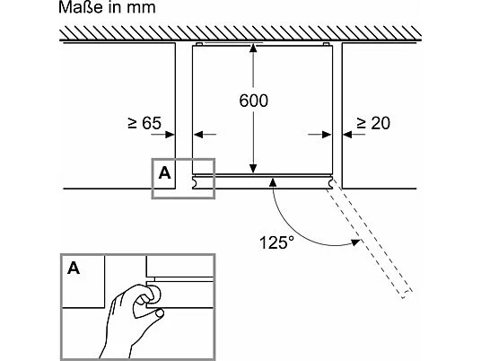 BOSCH KGN392LAG Serie 4 Kühlgefrierkombination (A, 363 l, 2030 mm hoch, Metall-Optik) – Bild 13