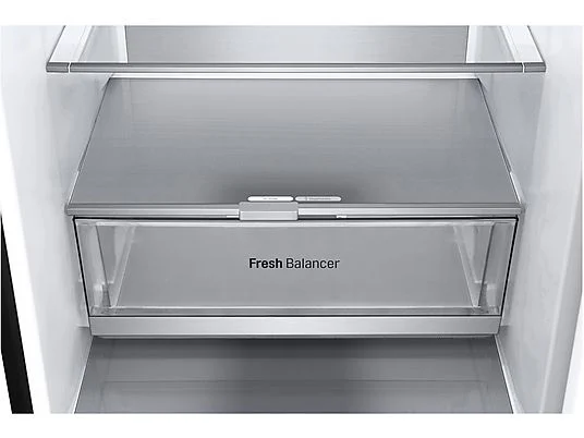 LG GBV7280BEV Serie 7 Kühlgefrierkombination (B, 387 l, 2030 mm hoch, Essence Black Steel) – Bild 17