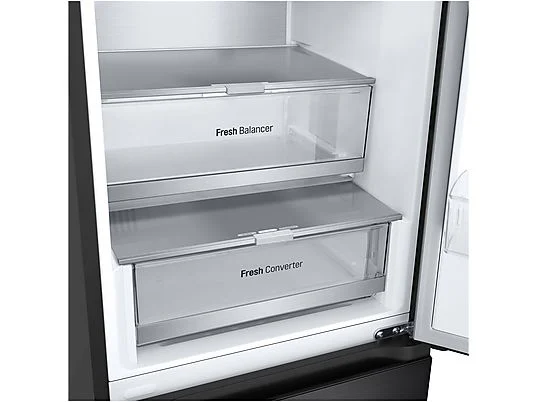 LG GBV7280BEV Serie 7 Kühlgefrierkombination (B, 387 l, 2030 mm hoch, Essence Black Steel) – Bild 25